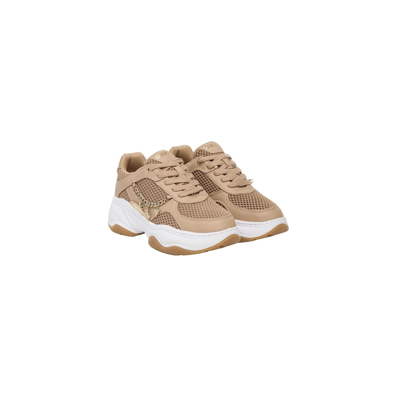 503856 Guess Sneakers Beige Sportive Donna
