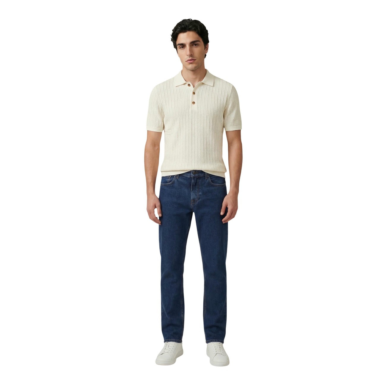 2455013 Only & Sons Polo Bianco Uomo