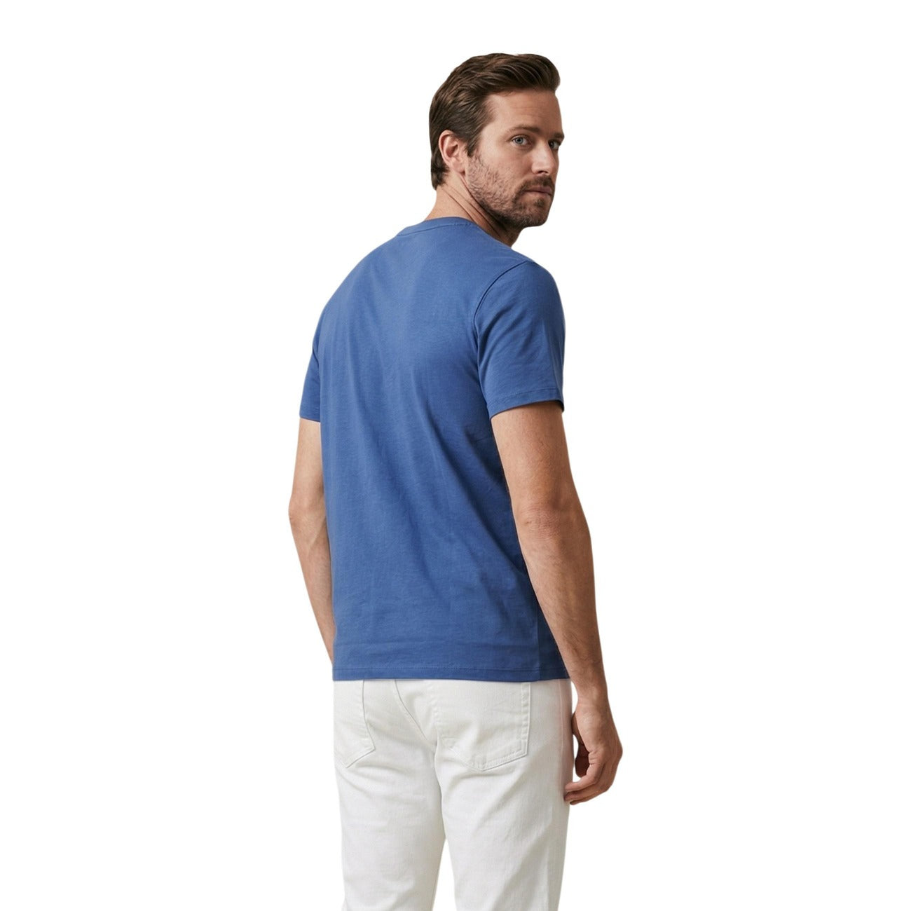 2452636 U.S. Polo Assn. T-Shirt Azzurra Uomo