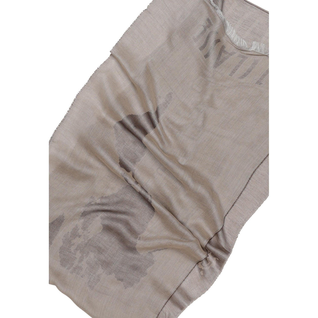 2457585 Alviero Martini Prima Classe Sciarpa Marrone Modal Cotone Donna