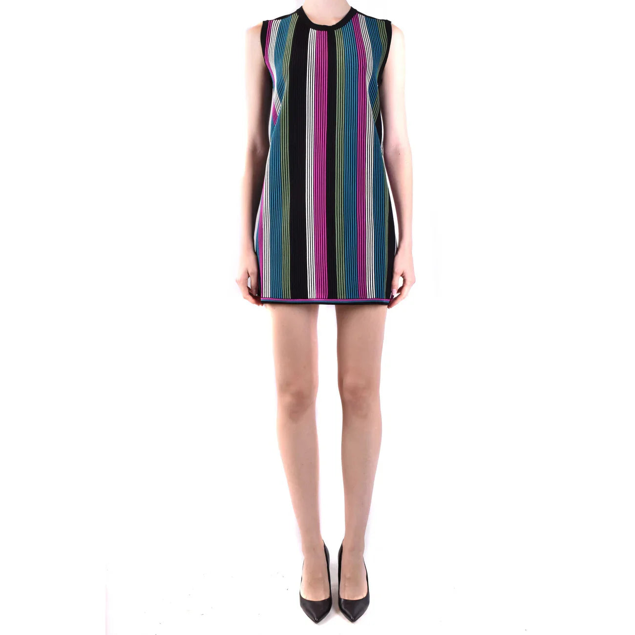 2431092 Diane Von Furstenberg Abito Multicolore Corto Donna Righe