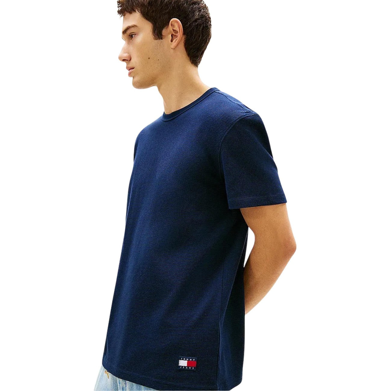 2457406 Tommy Hilfiger Jeans T-Shirt Blu Uomo