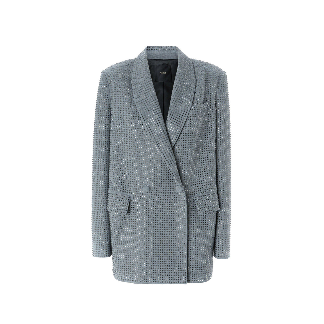 2425042 Pinko Giacca Azzurra Donna Poliestere 92% Viscosa 6%