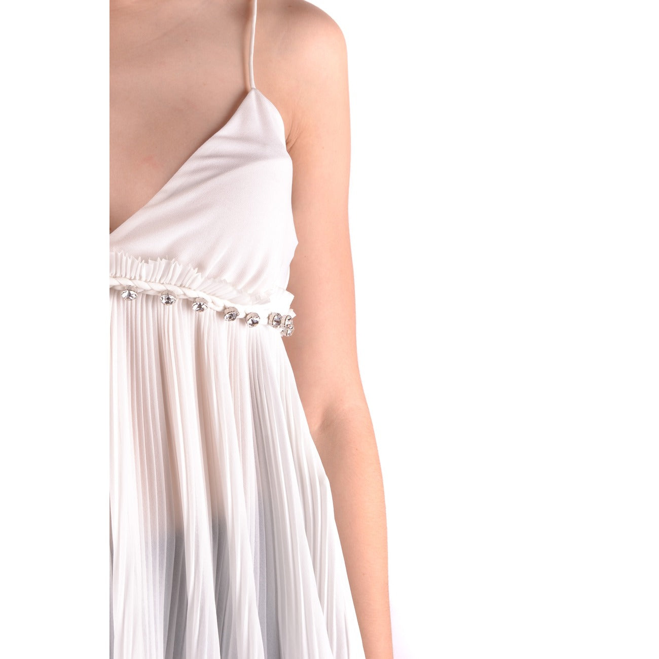 2423063 Pinko Top Bianco con Spalline Donna