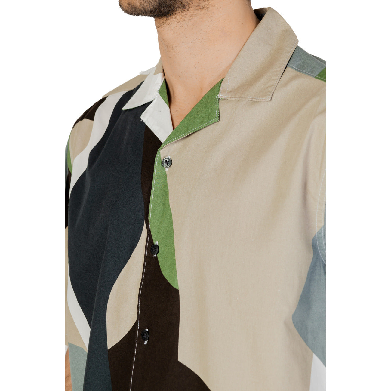 2215700 Only & Sons Camicia Verde Uomo