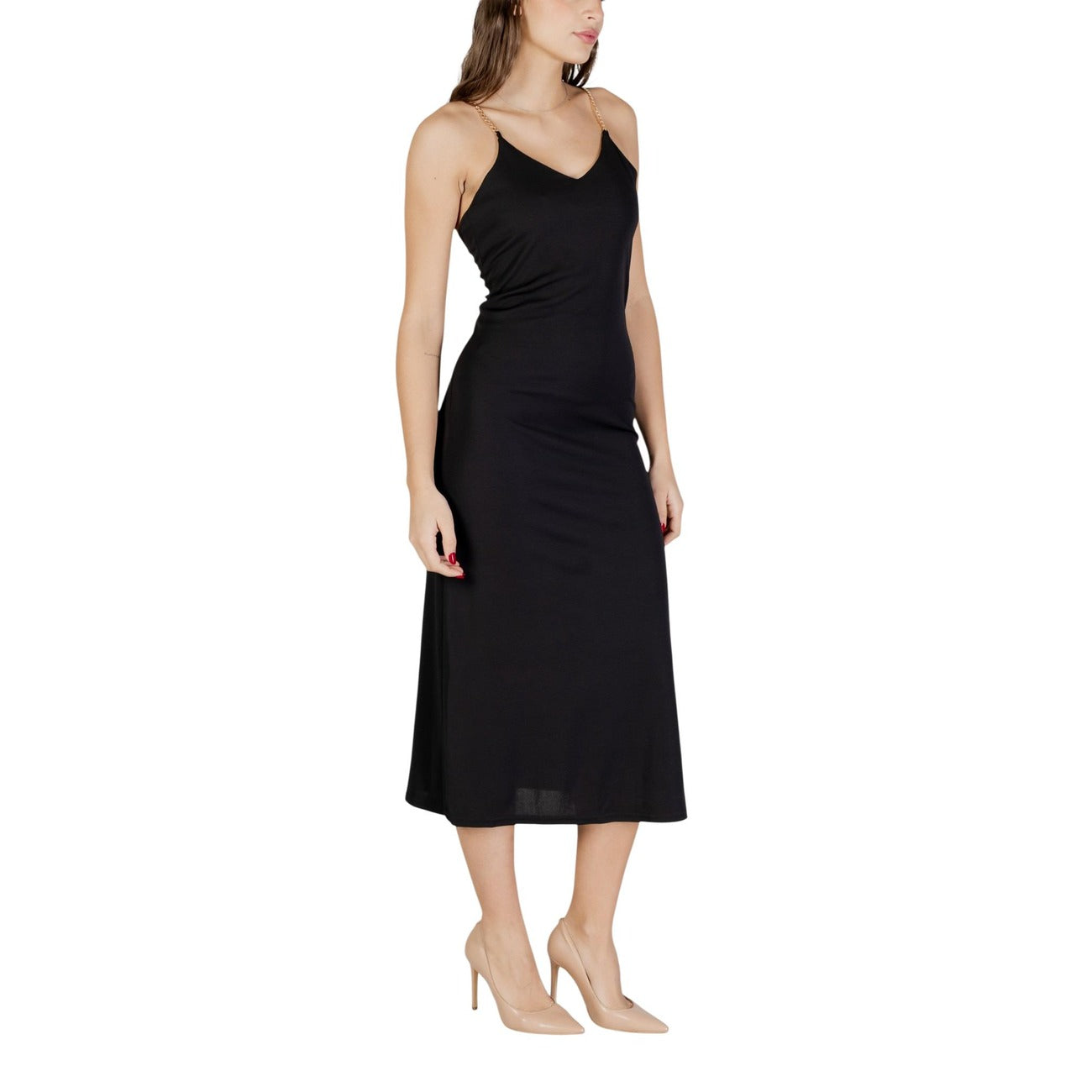 506088 Morgan De Toi Abito Nero Donna Primavera/Estate