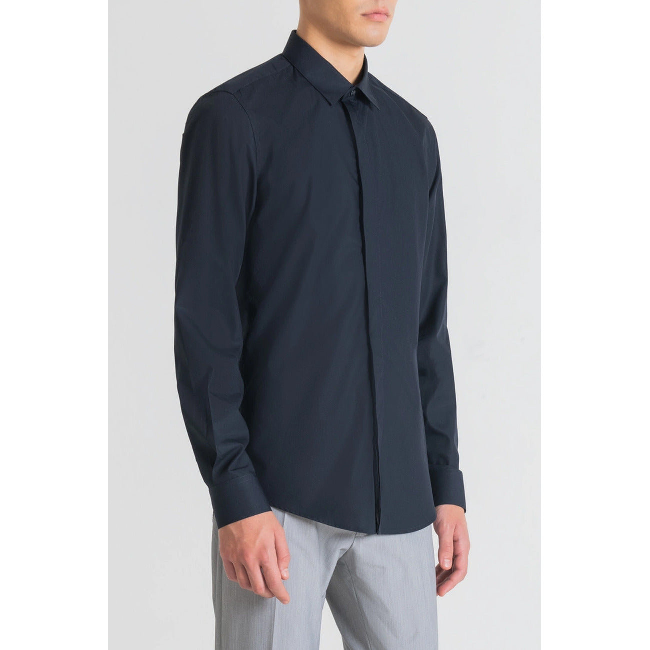 449500 Antony Morato Camicia Blu Uomo
