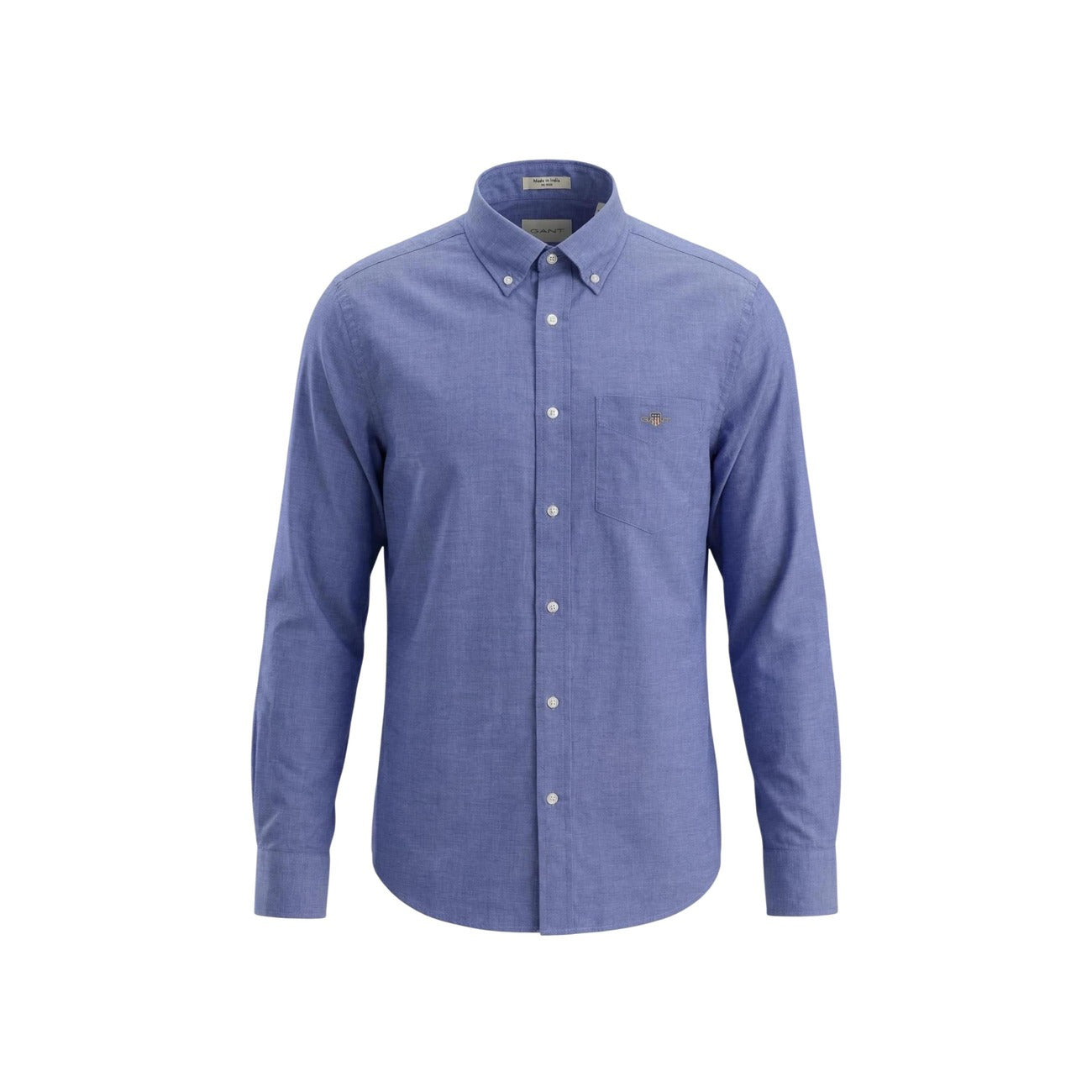 2460107 Gant Camicia Azzurro Uomo