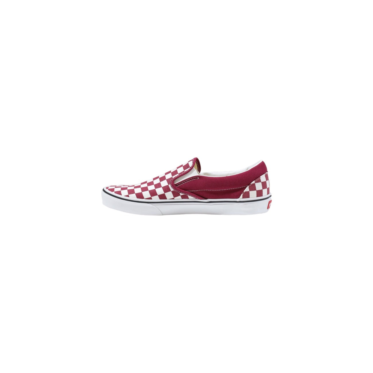 2422665 Vans Scarpe Basse Rosso Tessuto Quadri Uomo