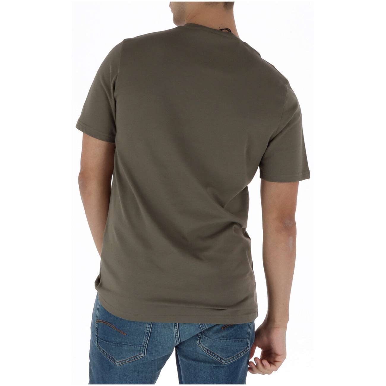 2456844 Lyle & Scott T-Shirt Verde Uomo