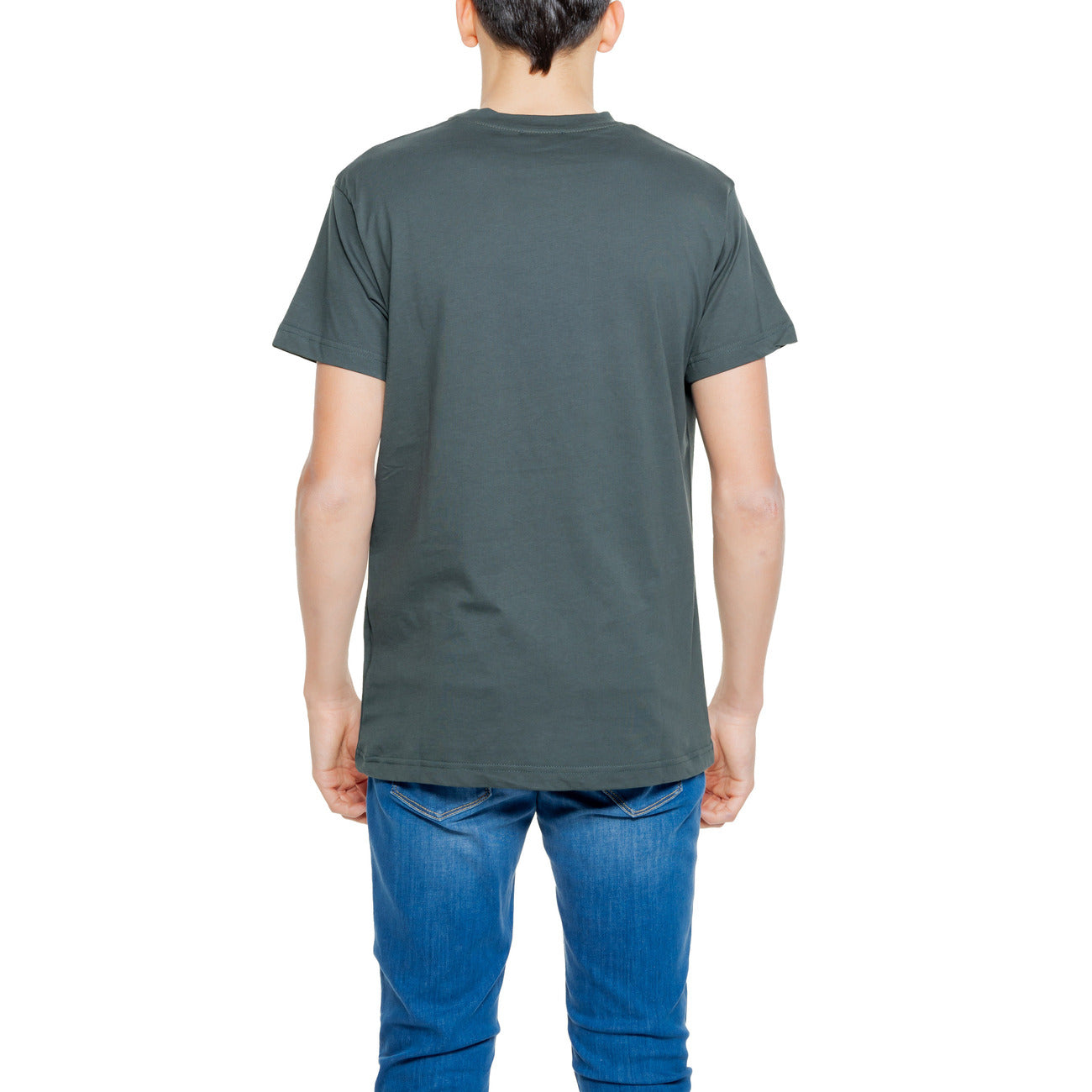 2257126 Hydra Clothing T-Shirt Verde Monocromo Uomo