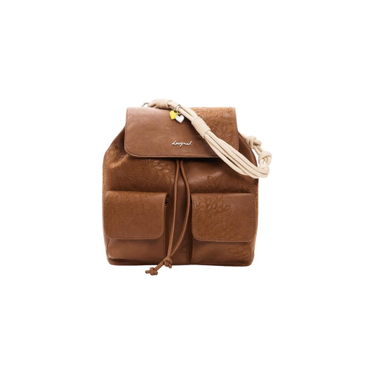 2452953 Desigual Zainetto Marrone Tracolla