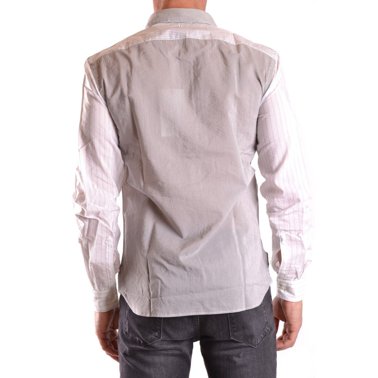 2432071 Neil Barrett Camicia Multicolore Righe Maniche Lunghe Uomo