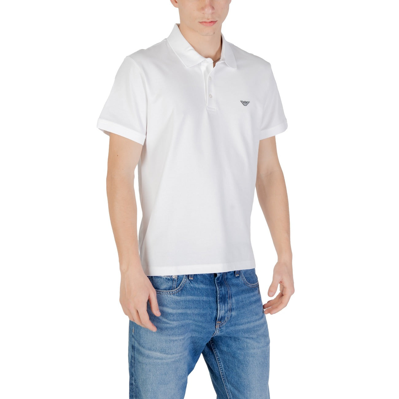 2420416 Emporio Armani Underwear Polo Bianco Uomo