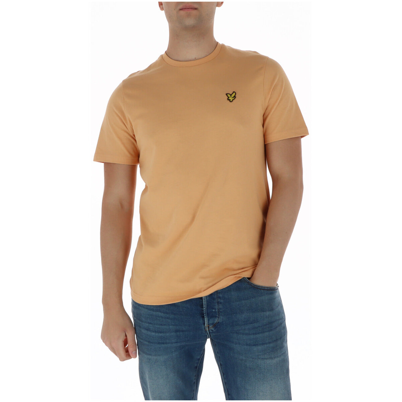 2456827 Lyle & Scott T-Shirt Arancione Uomo