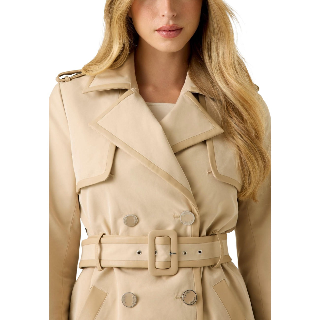 504165 Guess Giacca Beige Donna Primavera/Estate