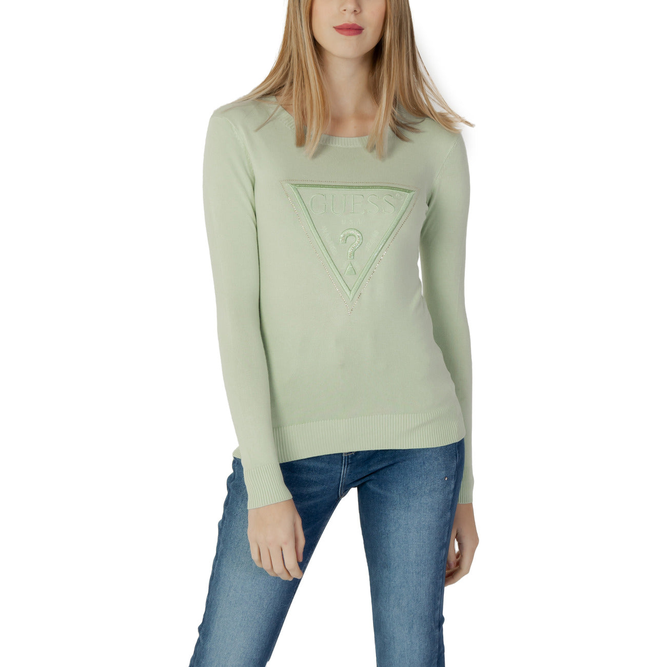 348226 Guess Maglia Verde Donna
