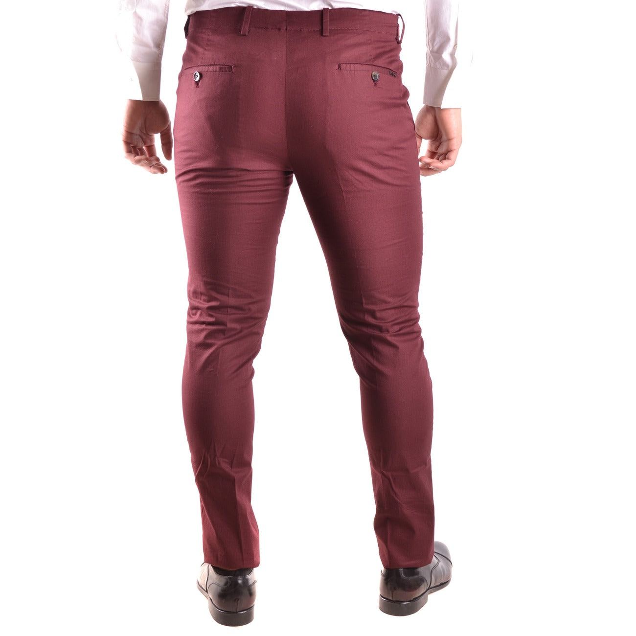 2430858 Michael Kors Pantaloni Bordeaux Cotone Elastan Uomo