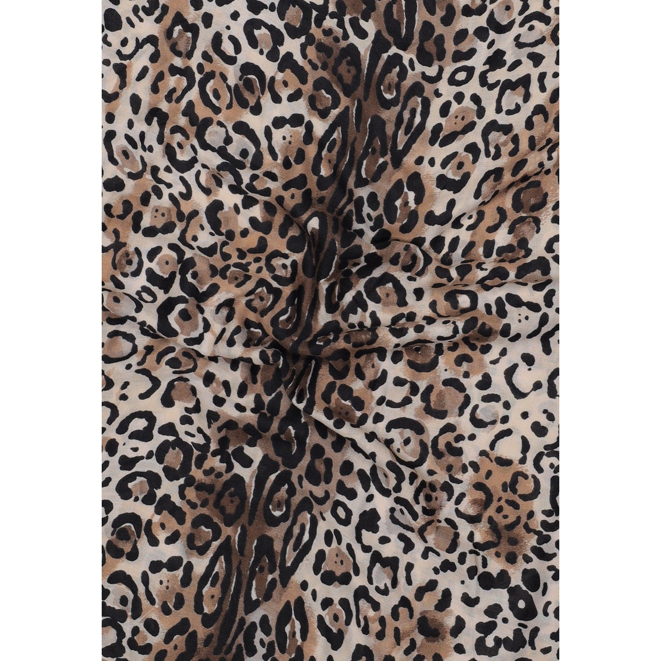 2452229 Guess Sciarpa Beige Leopardata Donna