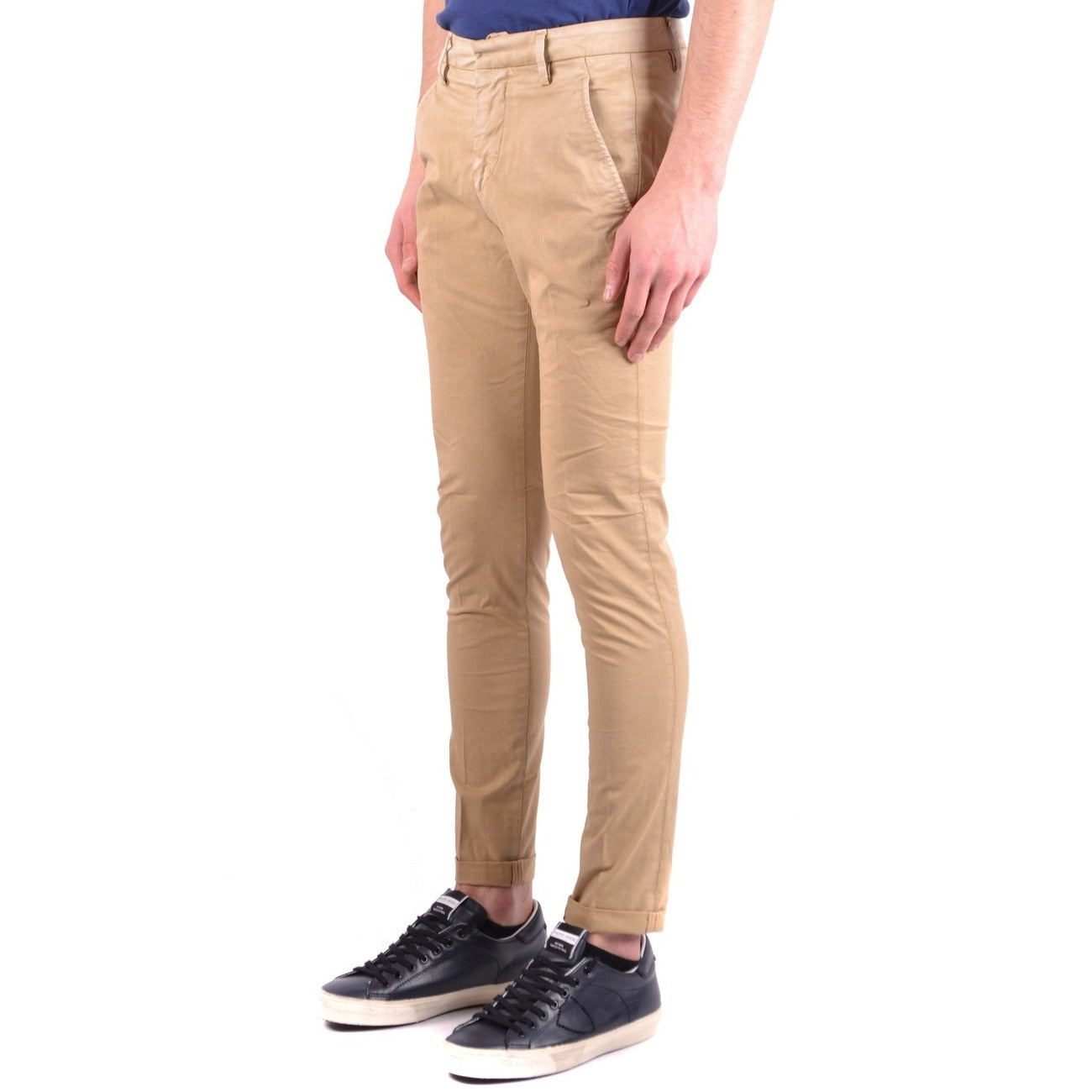 2429999 Dondup Pantaloni Beige Cotone Elastan Uomo