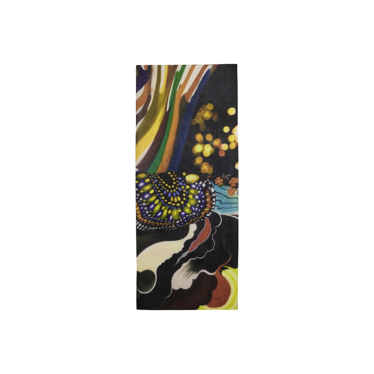 2452959 Desigual Sciarpa Nero Multicolor Donna