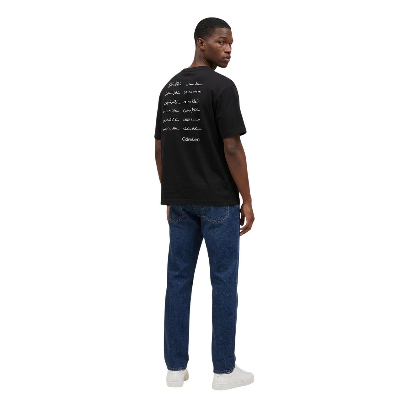 2459941 Calvin Klein Jeans T-Shirt Nero Uomo