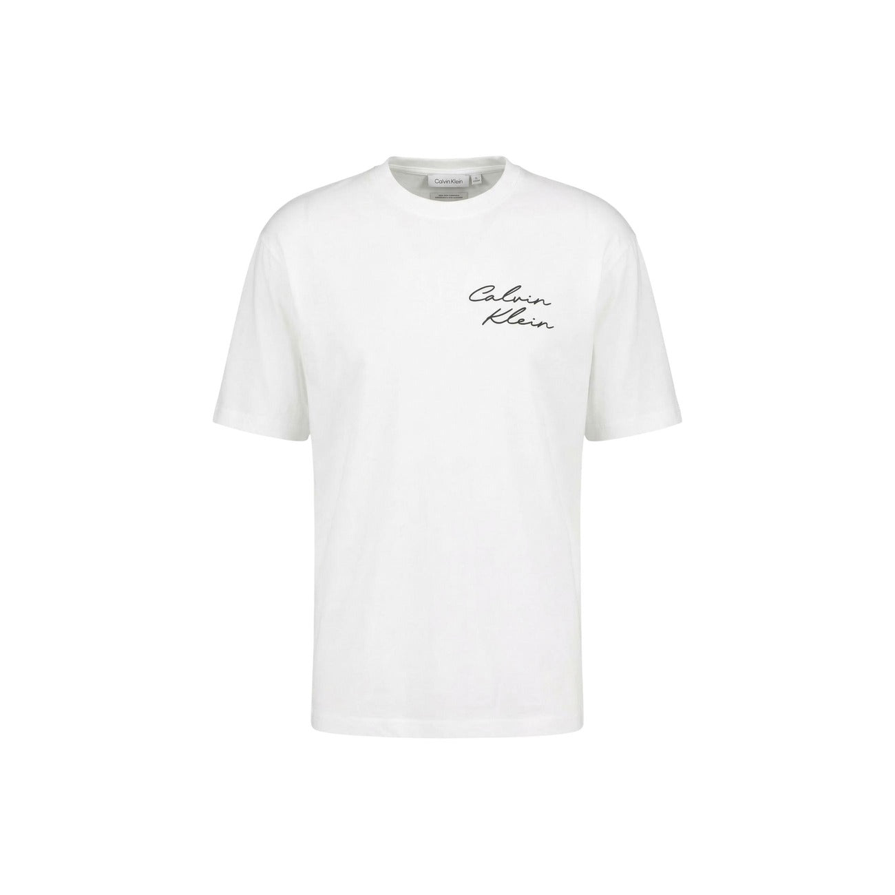 2459968 Calvin Klein Jeans T-Shirt Bianco Uomo