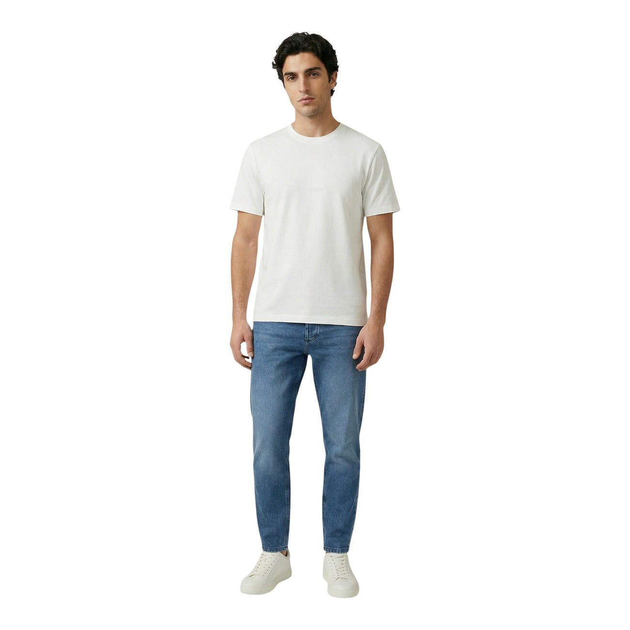 2451803 Antony Morato T-Shirt Bianca 100% Cotone Uomo
