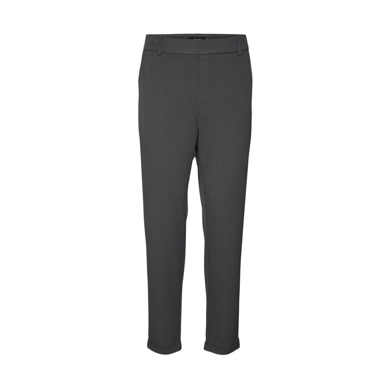 2294198 Vero Moda Pantaloni Grigi Melange Tasche Donna