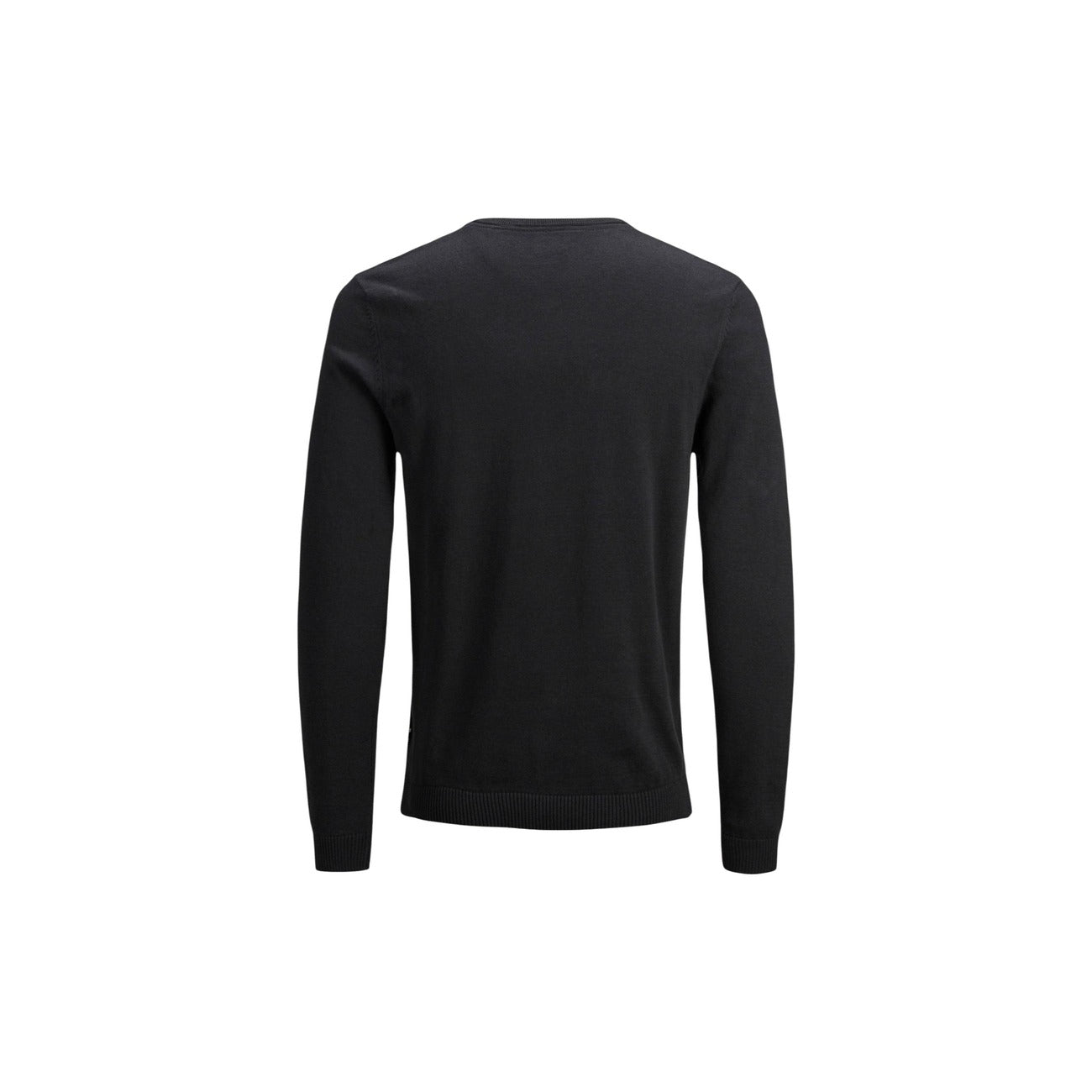 194424 Jack & Jones Maglia Nera Scollo a V Maniche Lunghe Uomo