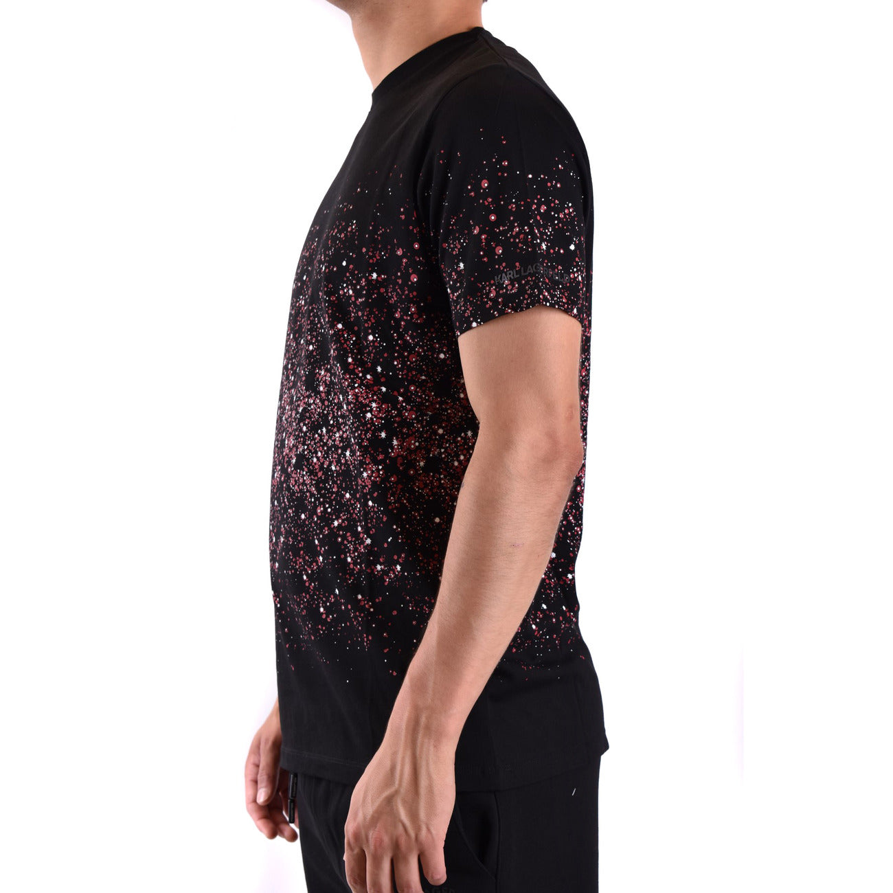 2423097 Karl Lagerfeld T-Shirt Multicolore Stampa Uomo