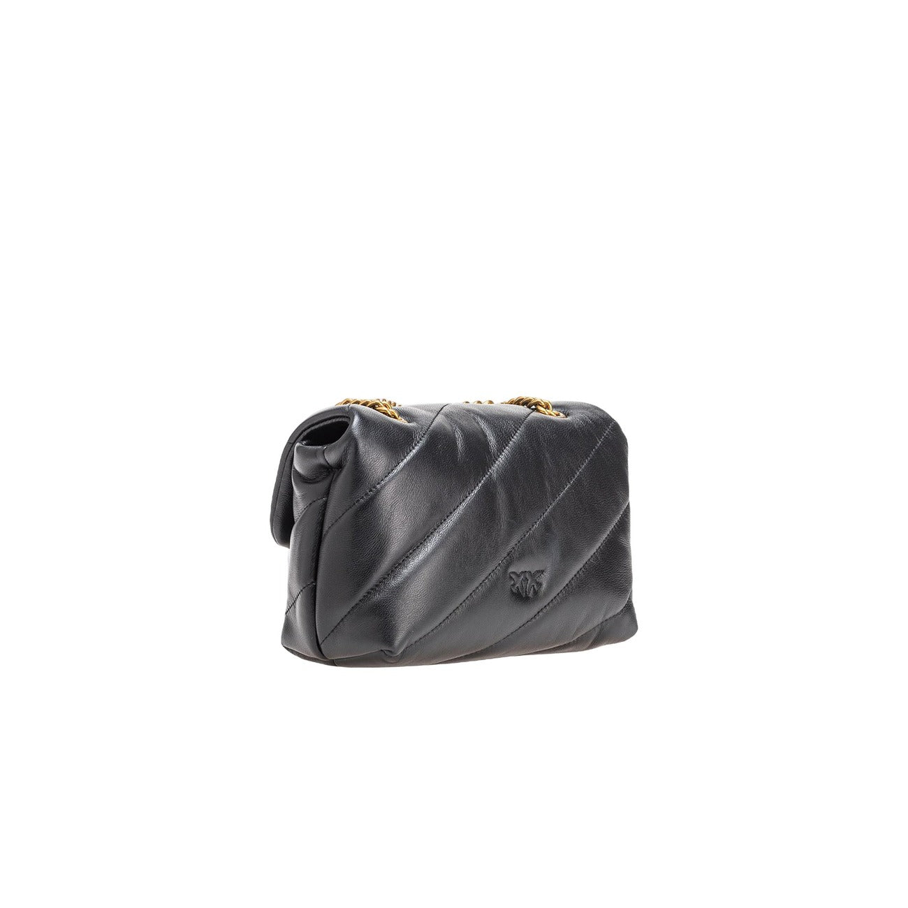 426645 Pinko Borsa a Mano e Tracolla in Pelle Nera Donna