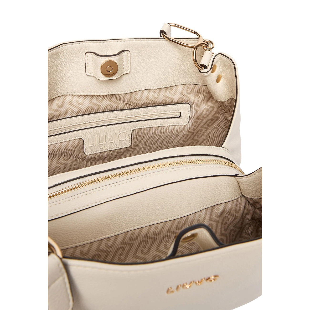 2456161 Liu Jo Borsa Beige Mano Poliuretano