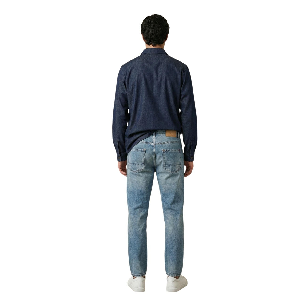 2455699 Gianni Lupo Camicia Blu Uomo