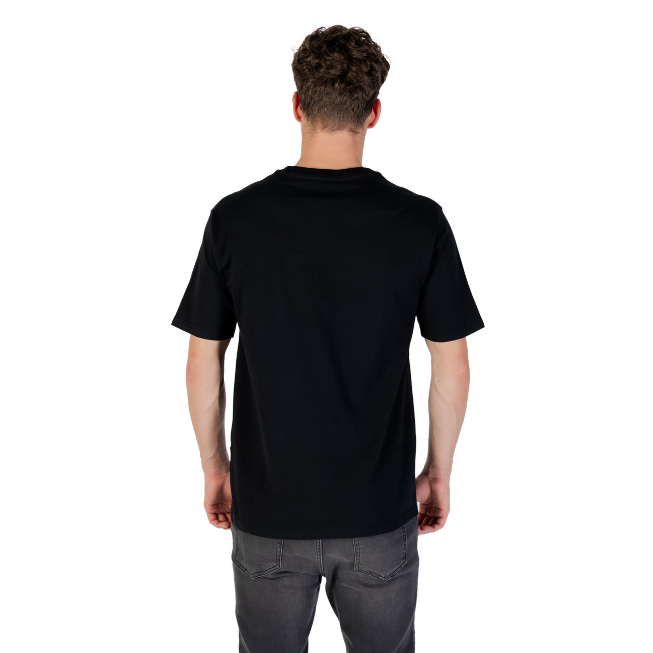 2430442 Gianni Lupo T-Shirt Nera Stampa Uomo