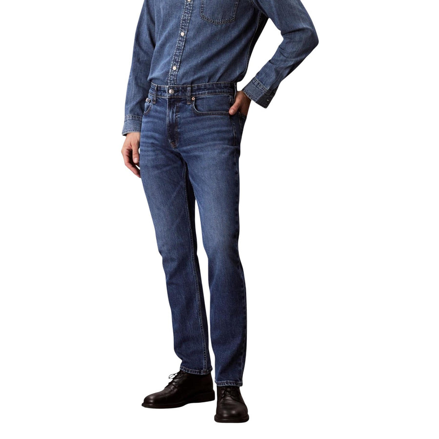 Slim Tapered Medium Wash Jeans LV04RB735G Jeans Uomo
