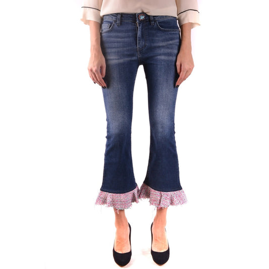 2438413 Pinko Jeans Blu Donna Cotone 100% Tasche