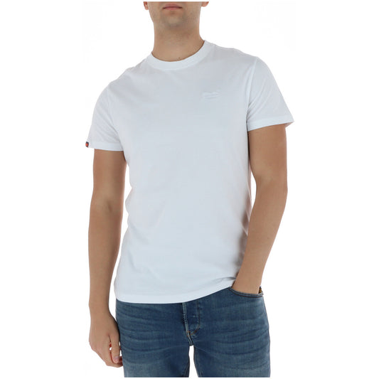 2456701 Superdry T-Shirt Bianco Uomo