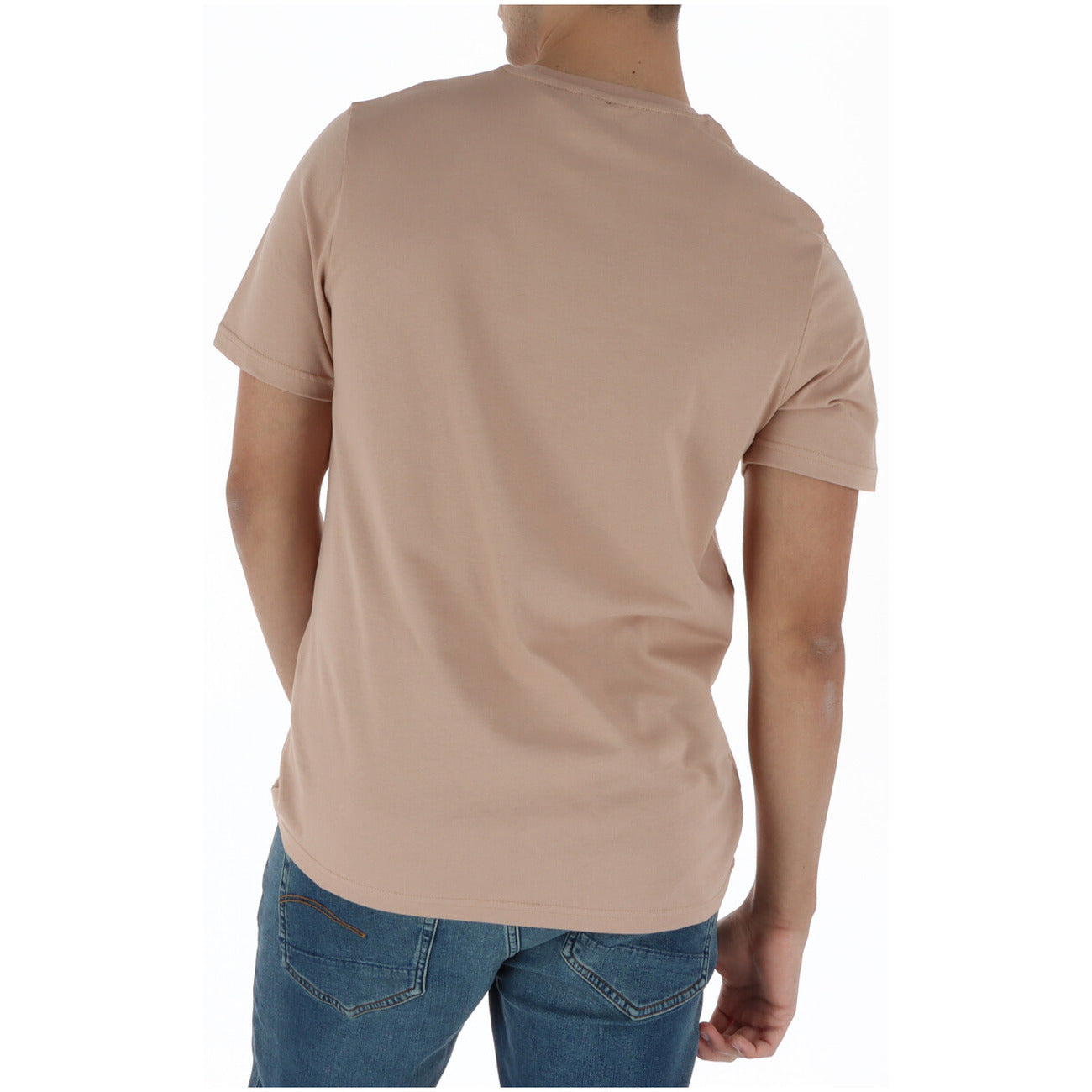 2456835 Lyle & Scott T-Shirt Beige Uomo
