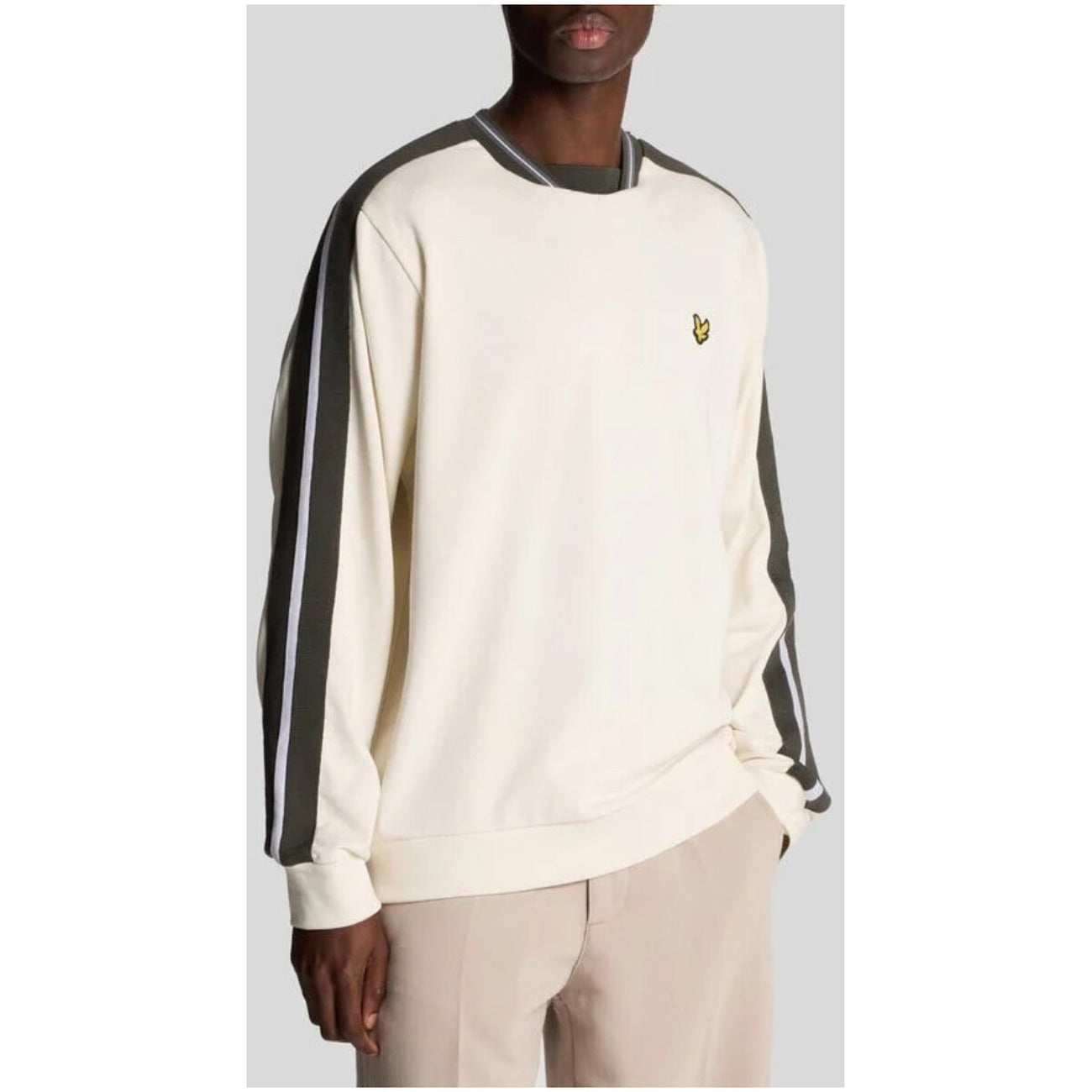 2419568 Lyle & Scott Felpa Grigia Uomo