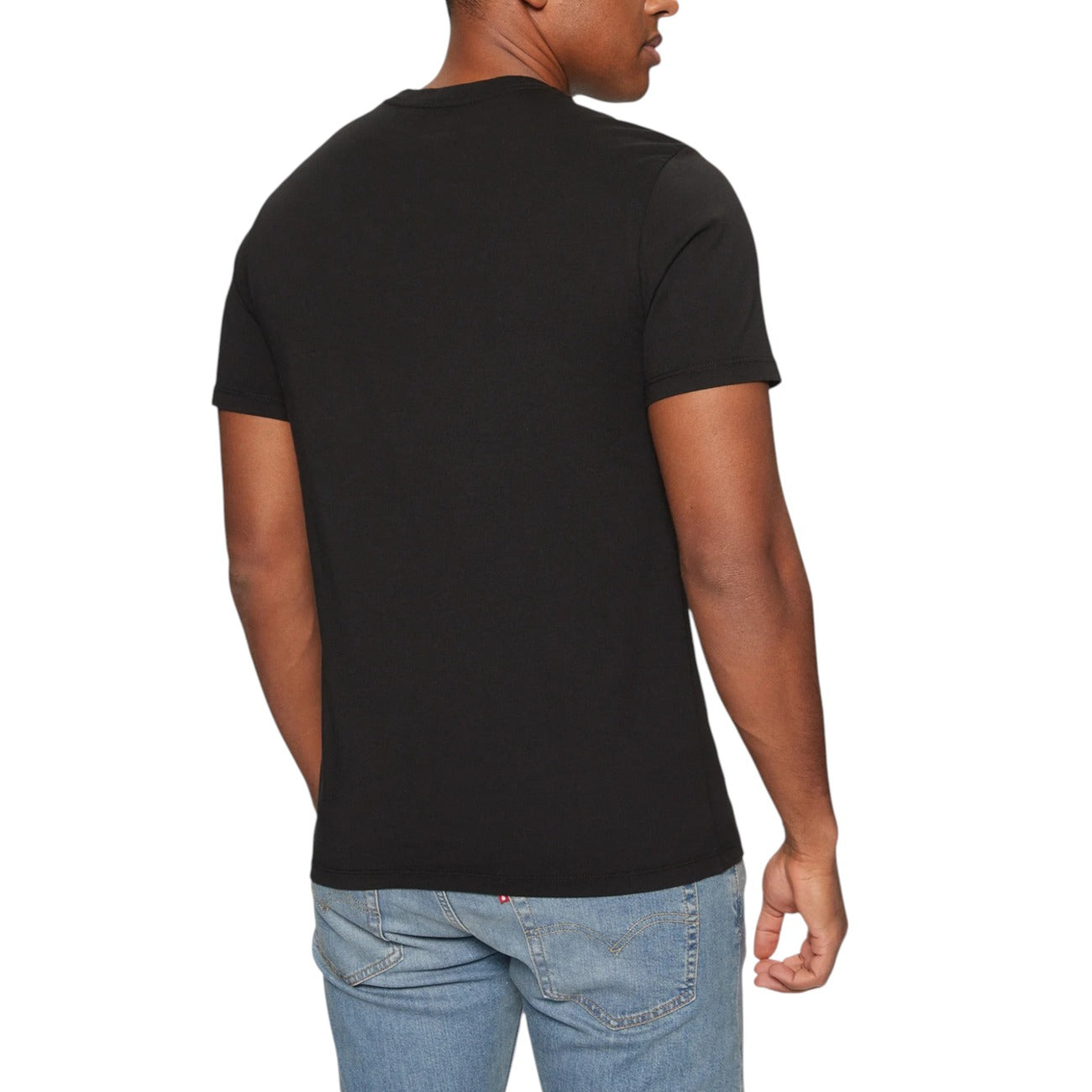 2417289 Levi's T-Shirt Nera Stampa Uomo