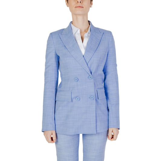 2463349 Sandro Ferrone Giacca Azzurra Donna