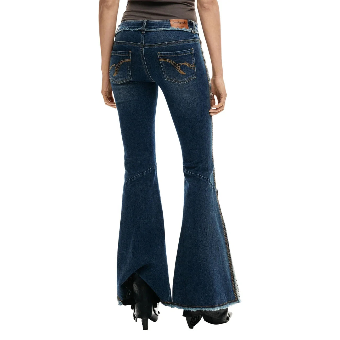 2452926 Desigual Jeans Blu Donna