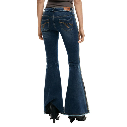 2452926 Desigual Jeans Blu Donna
