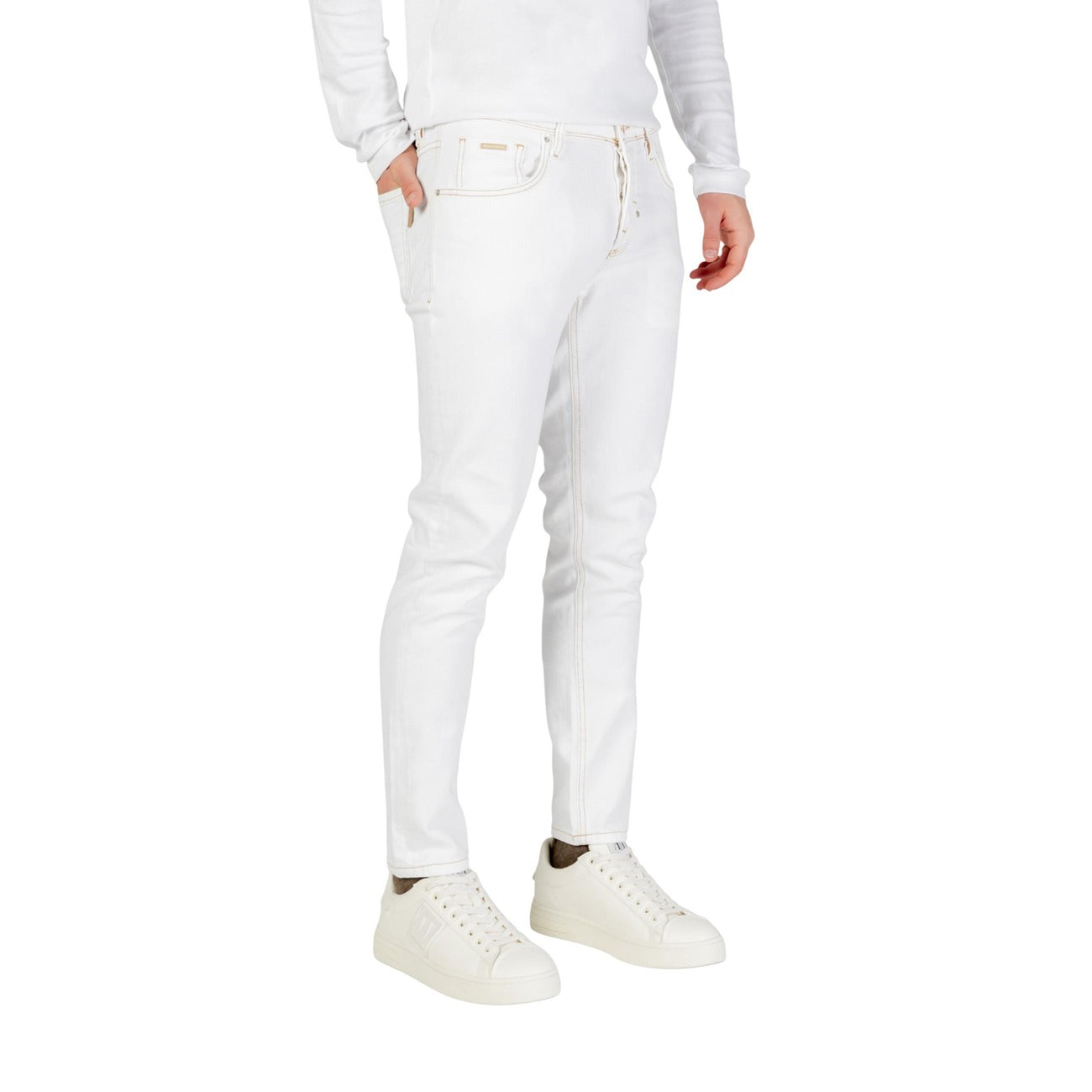 2448553 Antony Morato Jeans Bianco Uomo