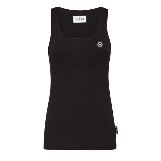 2430645 Philipp Plein Canotta Nera Donna