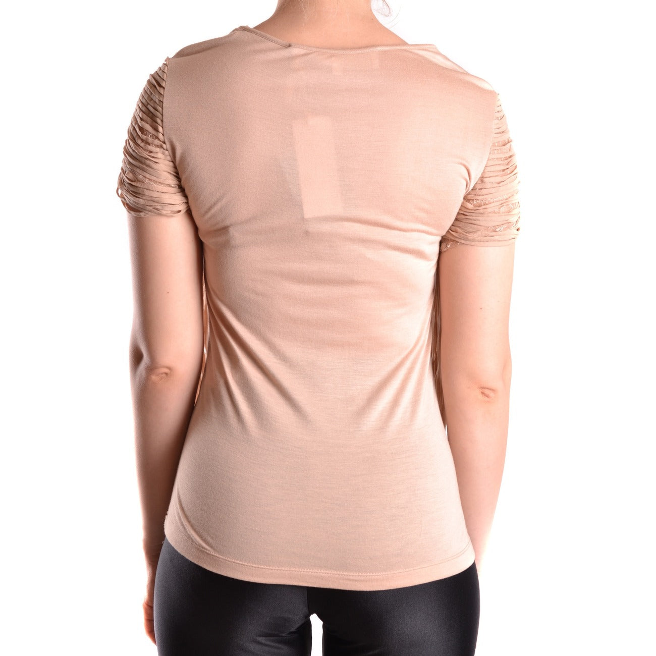 486607 Elisabetta Franchi T-Shirt Beige Donna Primavera/Estate