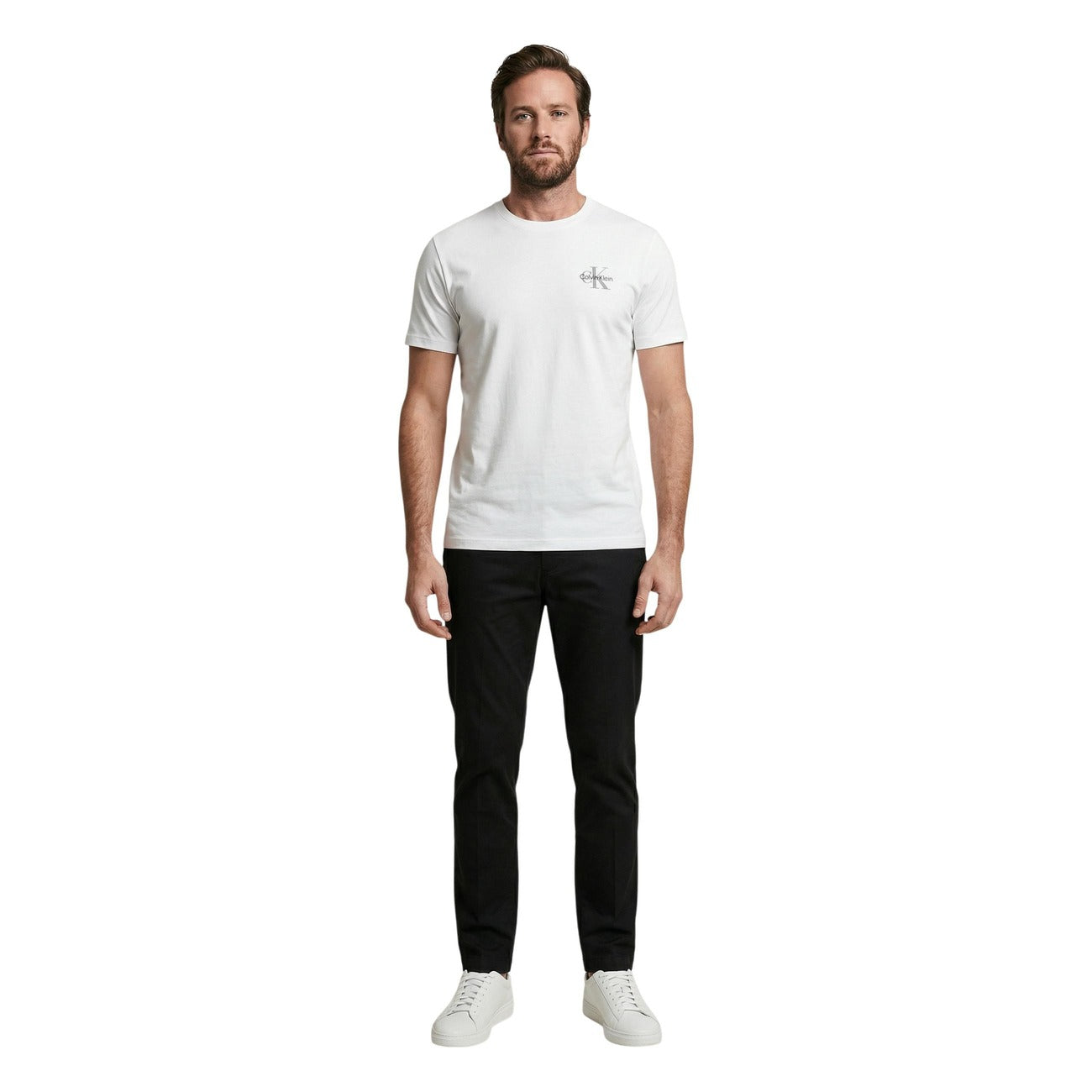 2452779 Calvin Klein Jeans T-Shirt Bianco Uomo