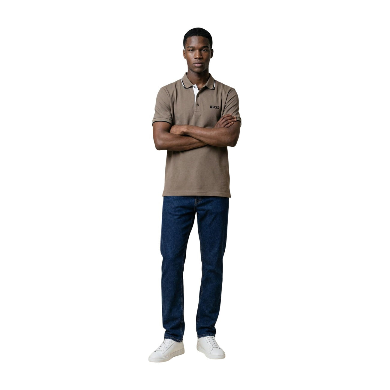 2458330 Boss Polo Beige Uomo