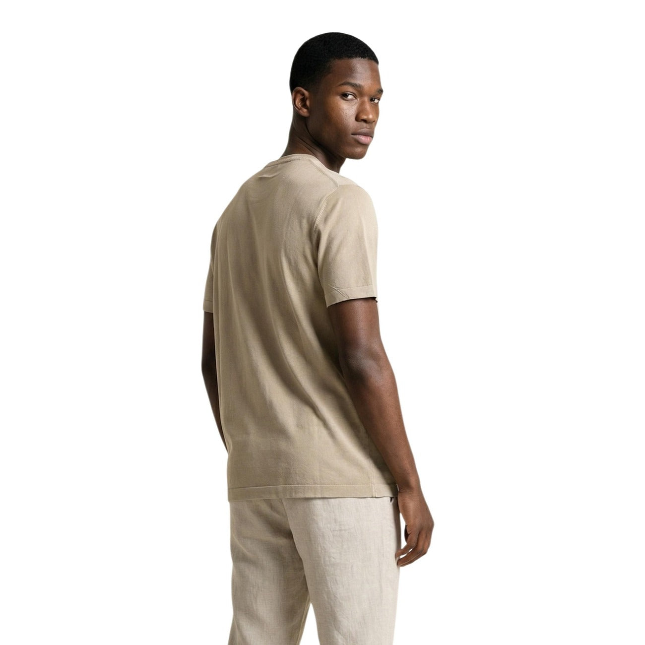 2455564 Gianni Lupo T-Shirt Beige Uomo